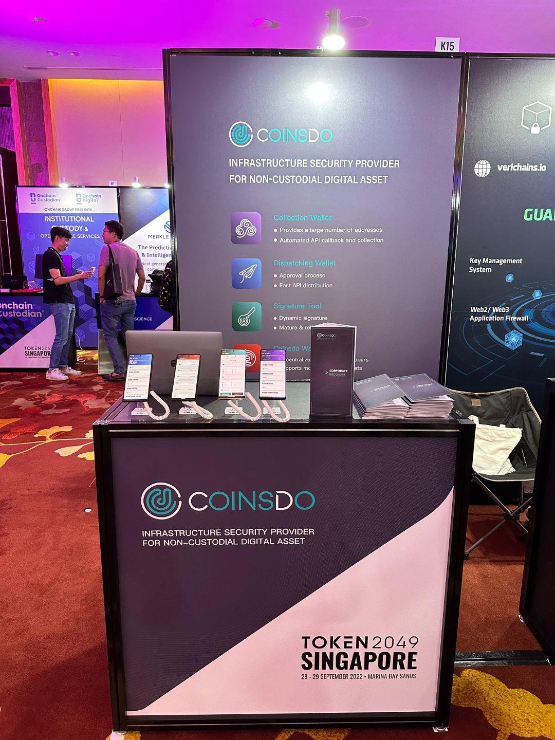 CoinsDo Token2049 Singapore