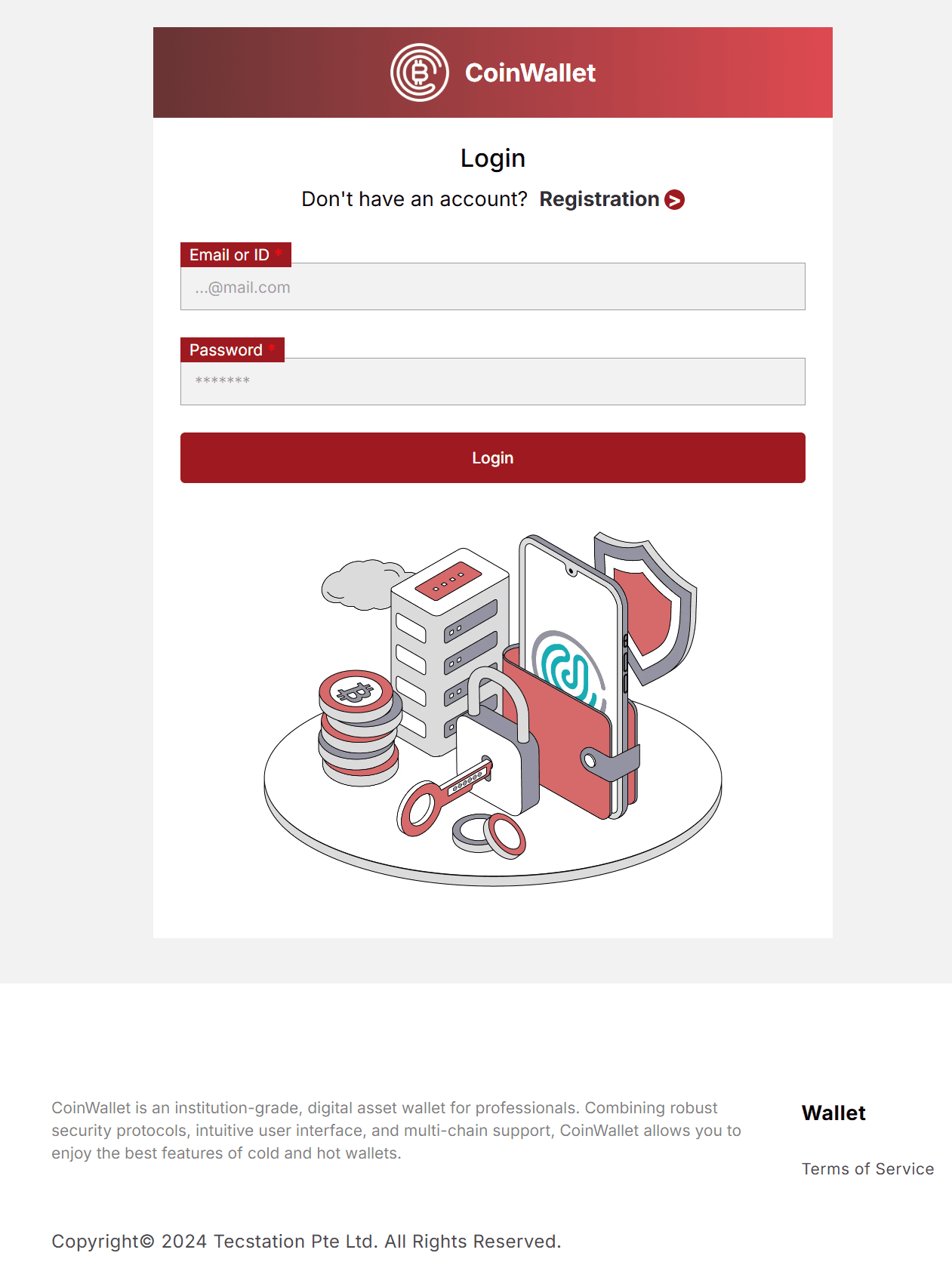 image of a fake CoinsDo site